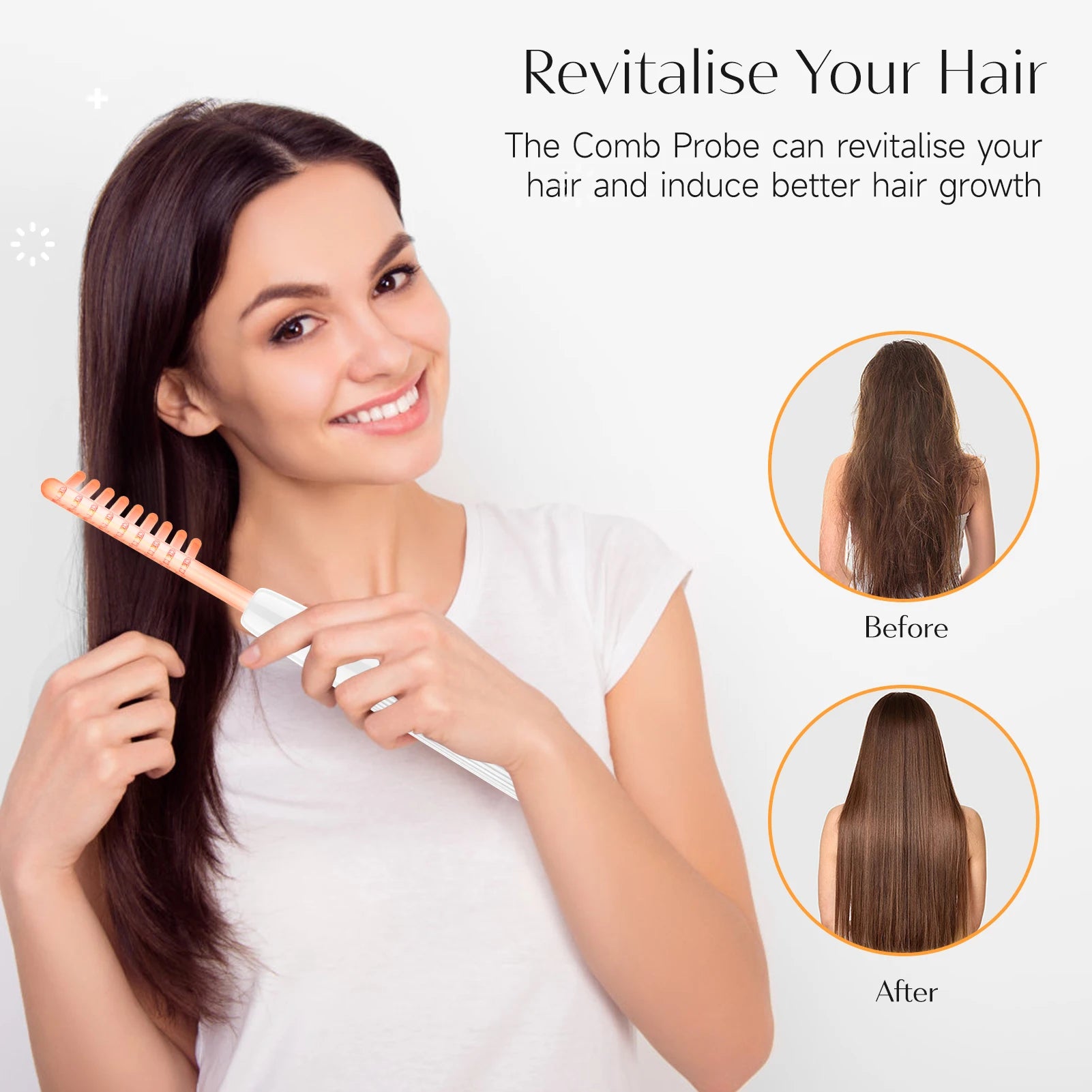 DARSONVAL High Frequency Hair & Skin Therapy Wand – Professional Beauty Device